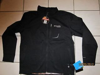 Columbia Titanium Sawyers Creek Omni Heat man black jacket Brand New