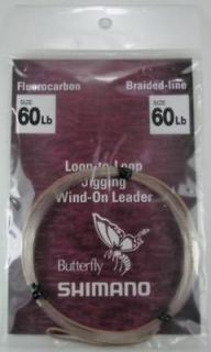 NEW SHIMANO BUTTERLY JIGGING WING ON LEADER 60# WOL060