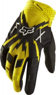 Fox Racing Adult Dirtpaw Giant Gloves Yellow Motocross MX Atv Bmx Off 