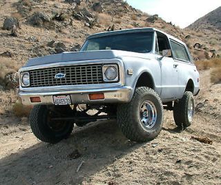 Chevrolet  Blazer 72 CHEVY CST K5 BLAZER 4X4 CONVERTIBLE 1972 CHEVY 