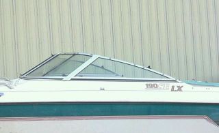 Curved boat windshield only seaswirl 190se LX window walk through 