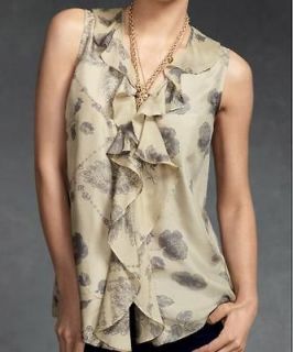 New Cabi 2012 Fall Tranquil Blouse 100% Silk Item #149 Size XL/L/M/S 