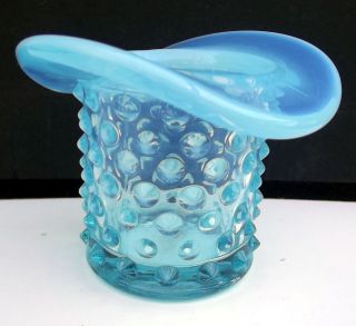 Blue Glass Top Hat