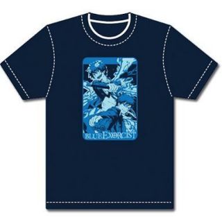 Blue Exorcist Rin and Yukio (Blue) Mens T Shirt