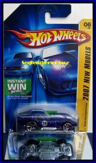 2007 Hot Wheels # 006 Shelby Cobra Daytona Coupe Blue