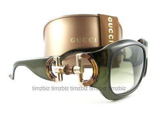 New Gucci Sunglasses GG 2970/s Bamboo Green LSFZW Authentic
