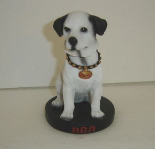 RCA Nipper Bobblehead Dog New Promo Nodder