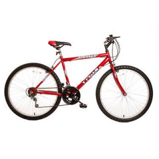   Pioneer Hardtail Men 26 inch Wheel 12 Speed Mountain Bicycle Bike Red