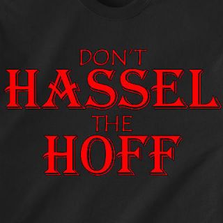 DON’T HASSEL THE HOFF baywatch drunk beer sing suit vintage retro 