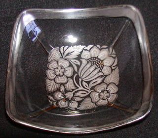 1960s MCM Mid Century Modern Georges Briard Sterling Silver Floral 