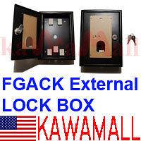Security Lock Box Metal Case for Fingerprint Controller