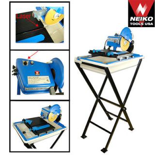   Tile Cutter Wet or Dry Water Pump & Laser Masonry Carpentry Tools