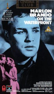 ON THE WATERFRONT (Cinema Club PAL VHS Video) (Marlon Brando)