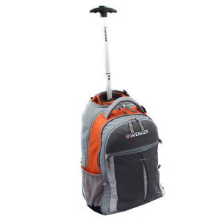 Wenger SwissGear BASSANO Collection 18 inch Rolling Carry On Backpack 