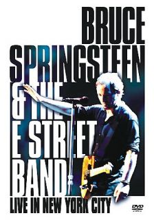 Bruce Springsteen the E Street Band   Live in New York City DVD, 2001 