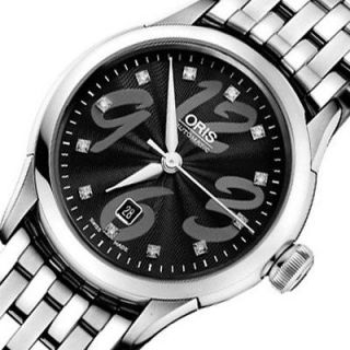   ORIS Swiss Made Automatic 12 Diamond Bracelet Watch NEW NON WORKING