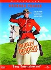 Dudley Do Right DVD, 1999, Widescreen