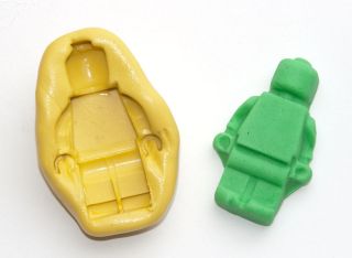 LEGO FIGURE Food Grade Silicone Mould, Chocolate, Cup Cakes 