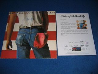 Bruce Springsteen signed autographed Vinyl LP with PSA/DNA COA / LOA