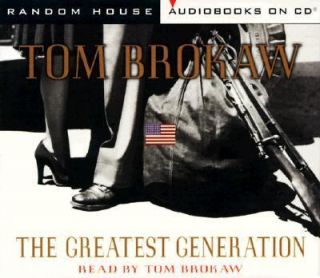 The Greatest Generation by Tom Brokaw 1998, CD, Abridged