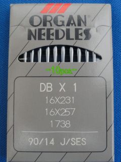 INDUSTRIAL SEWING MACHINE NEEDLES ORGAN FOR, BROTHER, JUKI, ETC DBX1 