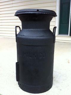 Antique Milk Can   IDEAL MILK Co   Portsmouth, OH   Sandblasted
