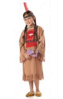 Brand New Child Running Brook Native Indian Princess Costume