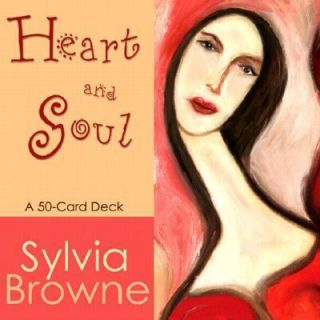 Heart and Soul by Sylvia Browne 2001, Cards,Flash Cards