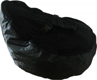 Baby Toddler Kids Portable Bean Bag Seat / Snuggle Bed   Black/Black