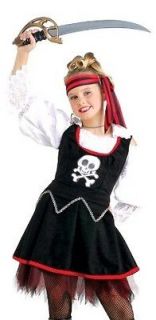 Kids Pirate Princess Girl Buccaneer Halloween Costume