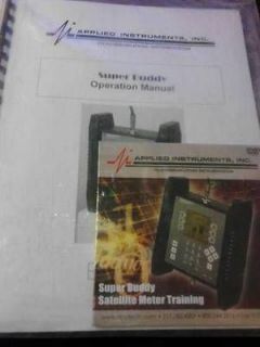 SUPER BUDDY, APPLIED INSTRUMENTS INC., OPERATION MANUAL, SATELLITE 