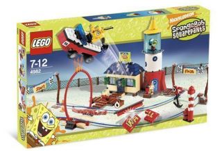 Lego NEW 4982 Mrs. Puffs Boating School SpongeBob Squarepants SELLER 