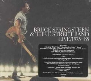 BRUCE SPRINGSTEEN/BR   LIVE 1975 85 [BOX]   NEW CD BOXSET