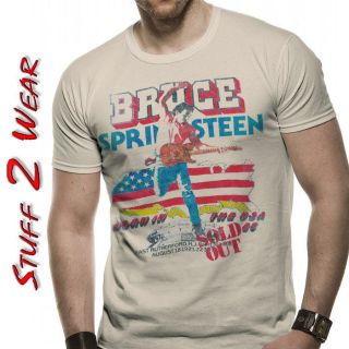 BRUCE SPRINGSTEEN BORN IN THE USA 1985 TOUR T Shirt OFFICIAL S M L XL