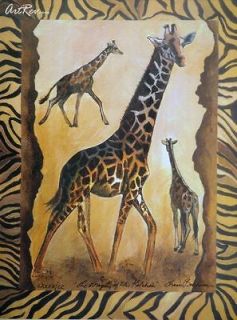 Sharie Hatchett Bohlmann, The Majesty of the Kalahari, Lithograph