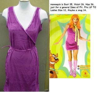 DAPHNE from Scooby Doo Dress and Wig Adult Costume