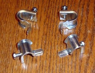 1955 1956 1957 CHEVY FENDER SKIRTS MOUNTING CLAMPS set of 4
