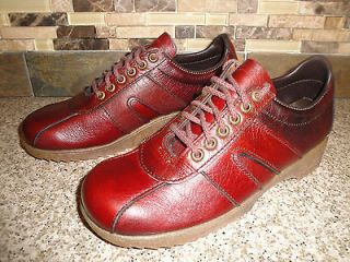 Womens Armadillos Morgan Quin Sz 6M Brownish Burgandy Granny Shoes 