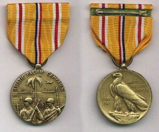 WWII Asiatic Pacific Campaign Service Medal USM77