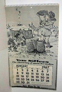 Calendar 1967 Navajo Native American Art by Condie