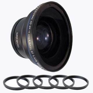   43x WIDE ANGLE Macro Lens for Nikon D700 D3s D300s D40 D80 D40x D3x