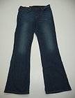 Calvin Klein Womens Size 10X32 Rhinestone Back Pocket Flare Jeans NEW