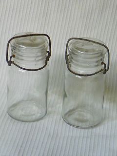 Vintage Canning Jars with Wire Bales