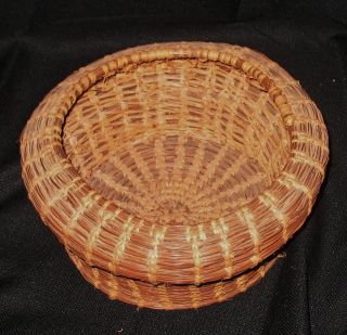   BASKET FROM COUSHATTA OR CADDO TRIBE~9 WIDE~5 TALL~ESTATE FIND
