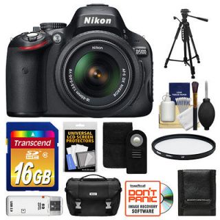 Nikon D5100 Digital SLR Camera & 18 55mm VR DX + 70 300mm Lens Kit 16 