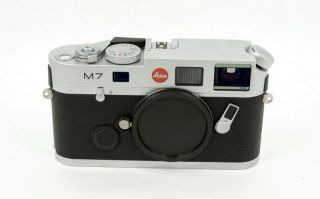 Leica M7 0.58 Silver Rangefinder Camera (10H006)