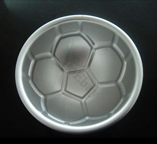 Mini Half Football Fondant Cake Pan Tin Mold Baking Mould Decorating 