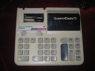   TI 5035 Printer Calculator Display Adding Machine Home Office