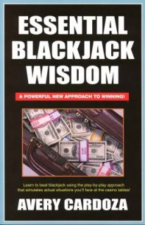 Essential Blackjack Wisdom by Avery Cardoza 2002, Paperback