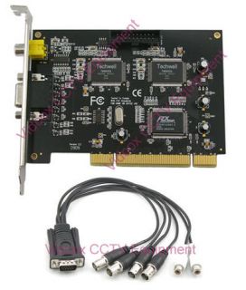   60fps 2Audio H.264 PCI Network 3G CCTV Security Video Capture DVR Card